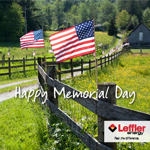 Happy Memorial Day from Leffler Energy!